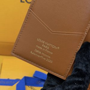 Alternative view of 320¥ Premium Full-Steel Wallet, Authentic Design, Top-Grain Cowhide Leather, 163 Dynamic, Boutique-Style Packaging, Complete Set as Pictured: Packaging, Certificate of Authenticity, Copper Electronic Tag, Gift Bag! M26059 Red